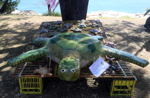 jetty art turtle