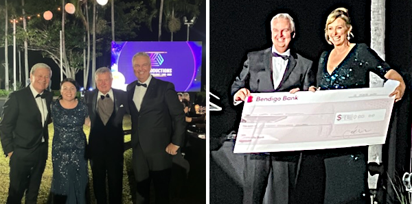 Community Bank NIghtcliff sponsored the fundraising night. Humpty Dumpty Foundation fundraising Night